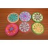 Tea Coaster Set With Phulkari Work