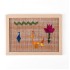 Phulkari Embroidered Wall Art Design 6