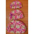 3pcs Pouch Set With Phulkari Work