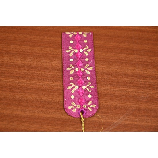 Book Mark With Phulkari Detailing