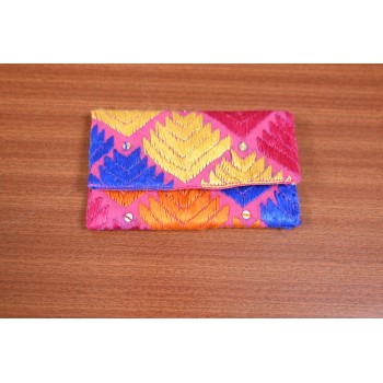 Wallet With Phulkari Work